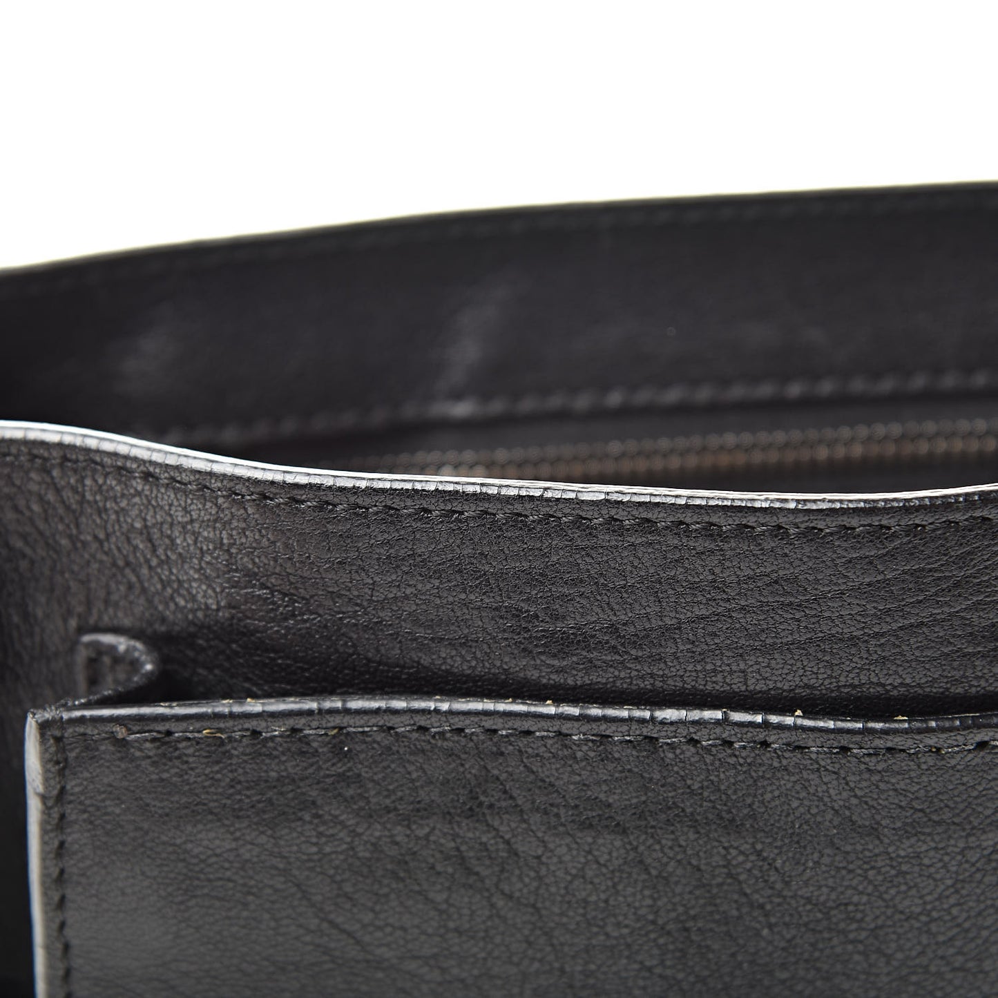 Lambskin PS1 Mini Pouch Messenger Black
