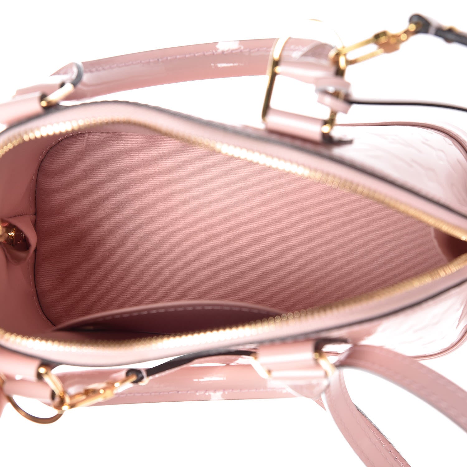 Louis Vuitton Vernis Alma BB Rose Ballerine 6 of 15