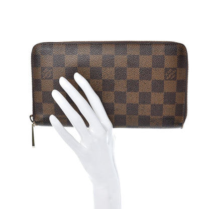 Louis Vuitton Damier Ebene Zippy Organizer Wallet 2 of 12
