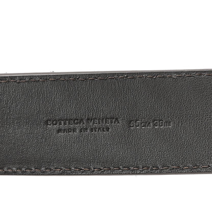 Bottega Veneta Nappa Intrecciato Belt 95 38 Espresso 3 of 5