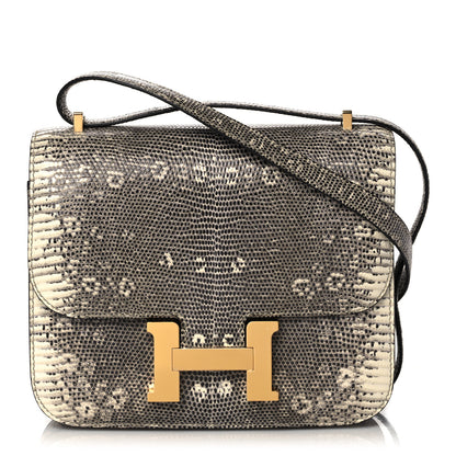 Hermes Lizard Constance 18 Ombre 1 of 11