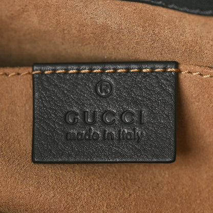 Gucci GG Supreme Monogram Small Padlock Tote Black 6 of 10