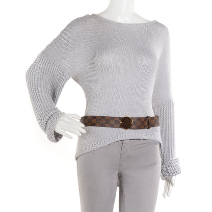 Louis Vuitton Damier Ebene Trunks and Bags Belt 80 32 2 of 7