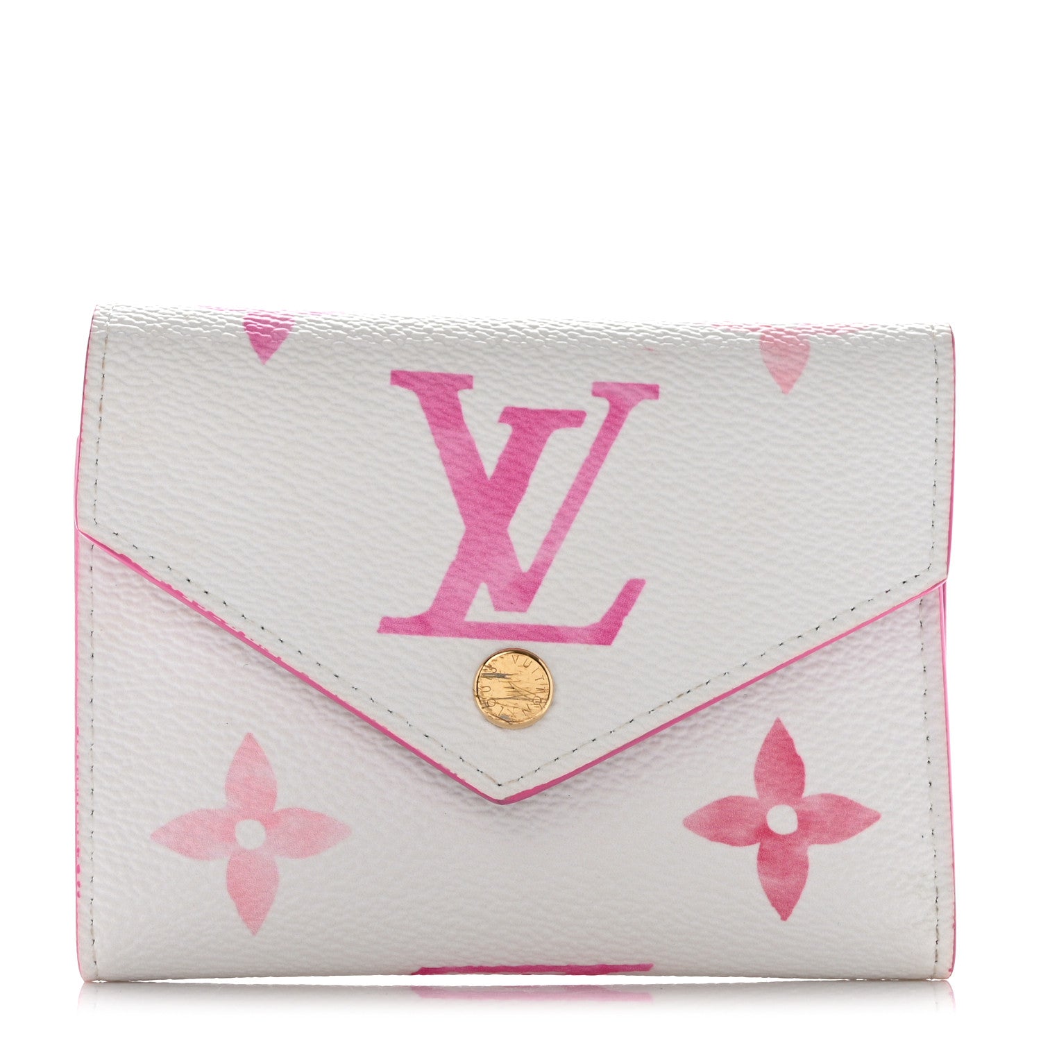 Louis Vuitton Monogram Giant By The Pool 2.0 Victorine Wallet Rose 1 of 7