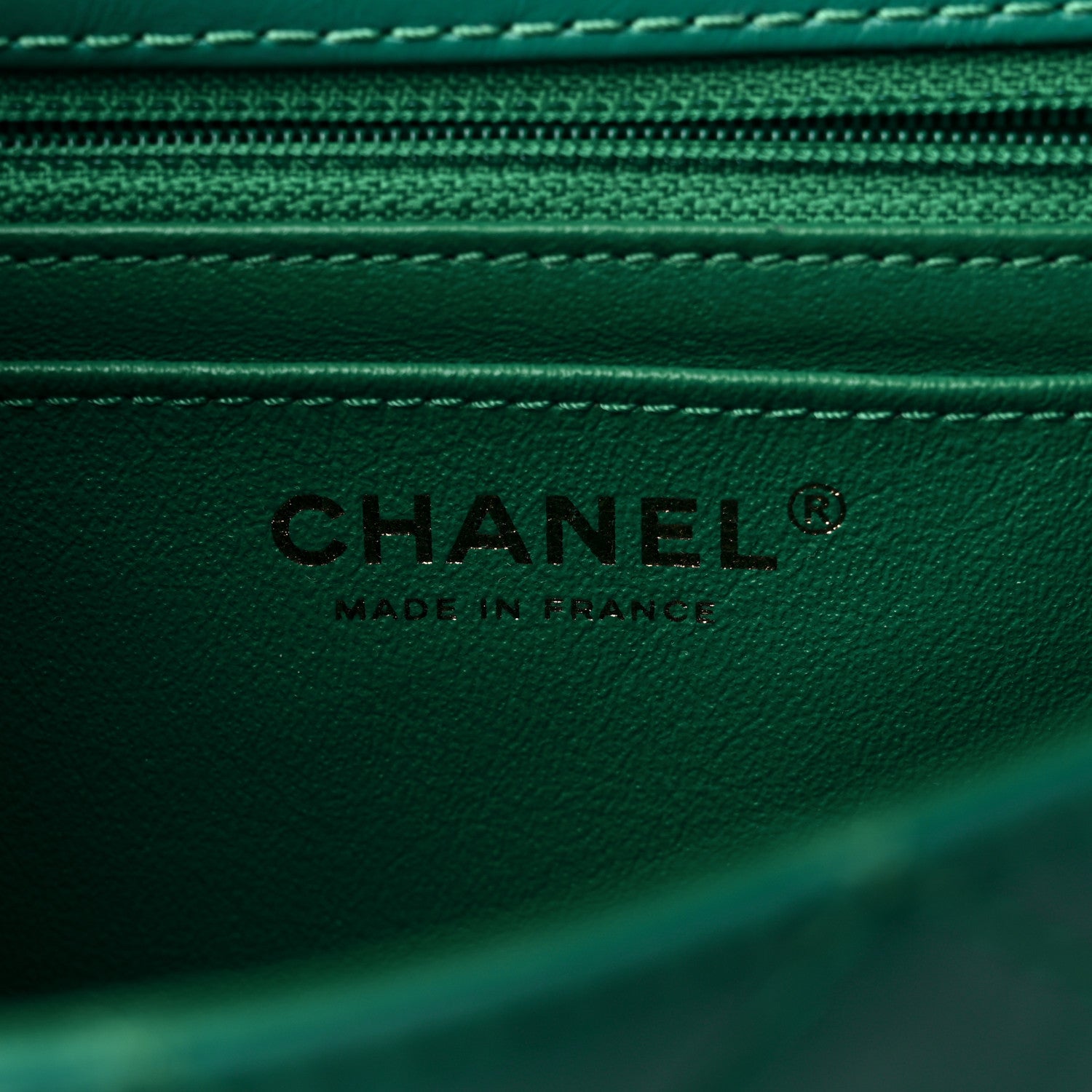 Chanel Aged Calfskin Quilted 2.55 Reissue Mini Flap Green 6 of 9