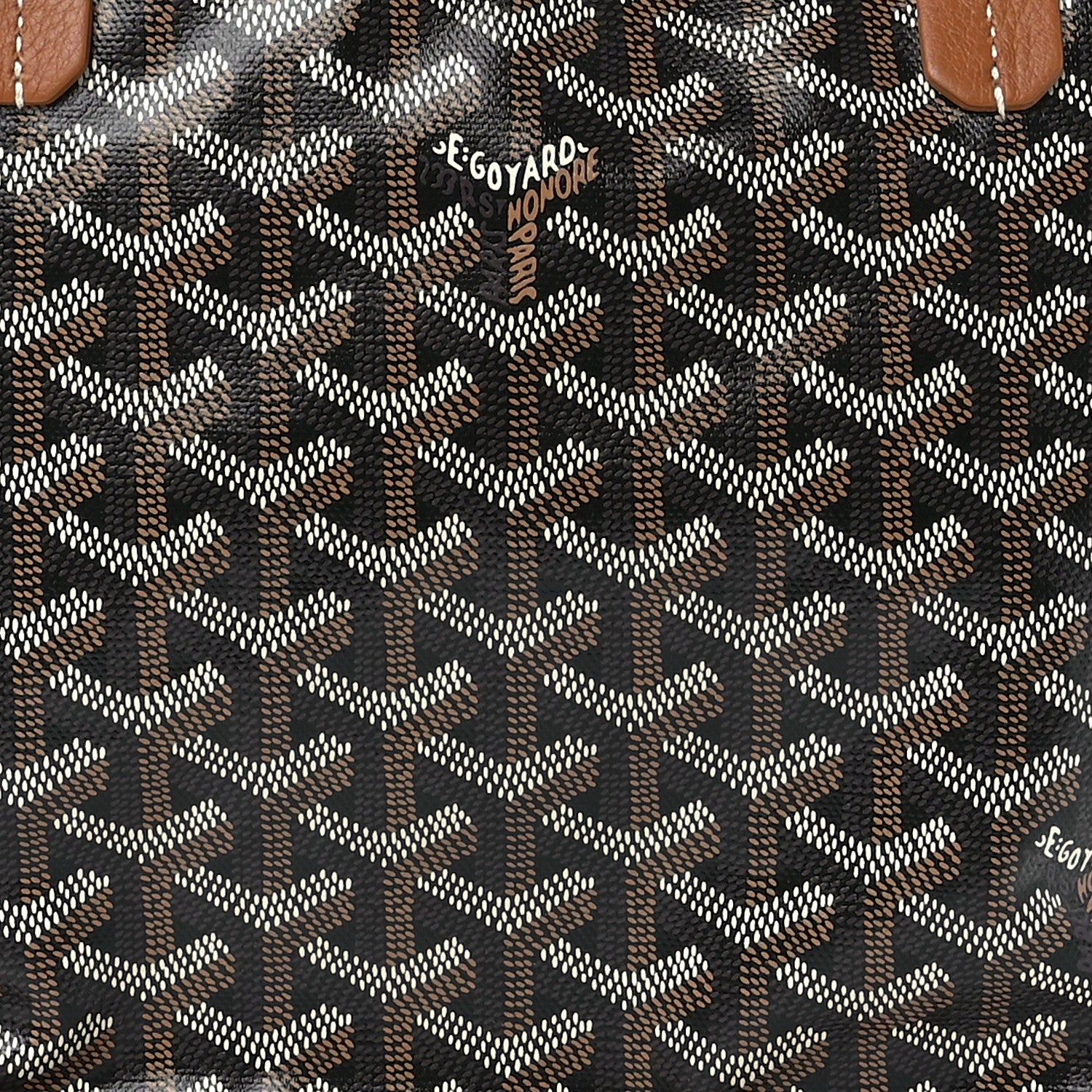 Goyard Goyardine Reversible Mini Anjou Black Gold 10 of 13