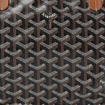 Goyard Goyardine Reversible Mini Anjou Black Gold 10 of 13