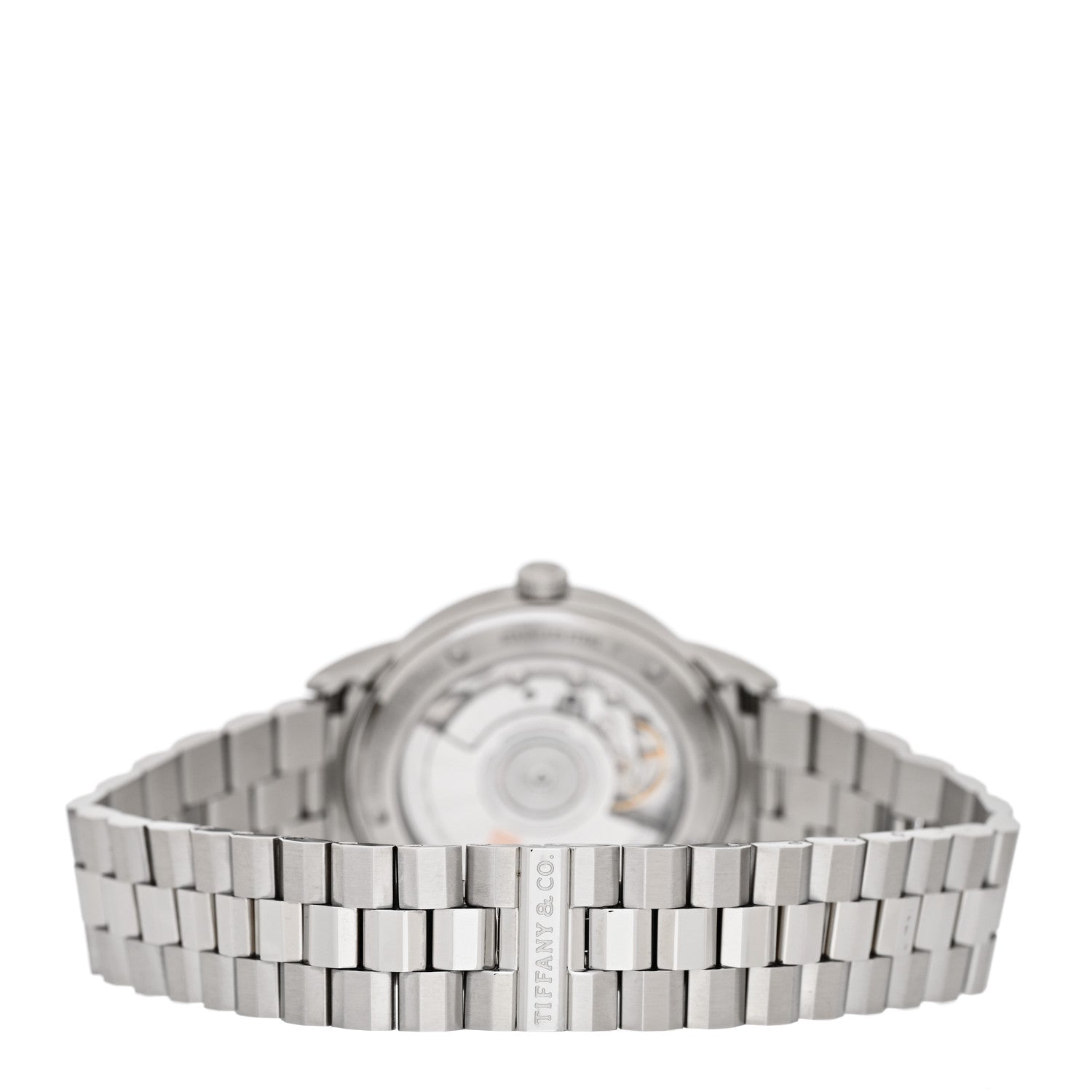 Tiffany Stainless Steel 34mm CT60 3-Hand Automatic Watch 3 of 5