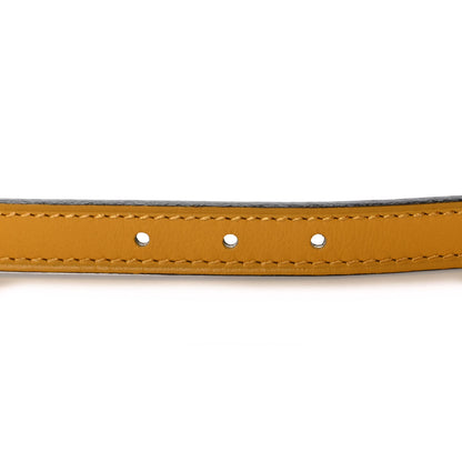 Hermes Epsom Swift Carrousel 13mm Belt 80 Etoupe Jaune Ambre 5 of 7