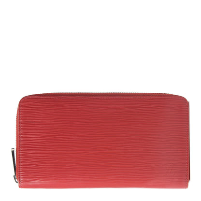 Louis Vuitton Epi Zippy Organizer Wallet Red 1 of 10