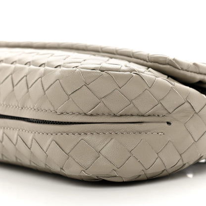 Bottega Veneta Nappa Intrecciato Chain Messenger Fume 9 of 9