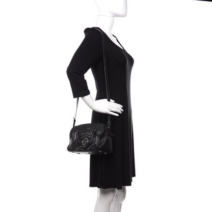 Saint Laurent Calfskin Studded Classic Baby Duffle Black 2 of 11