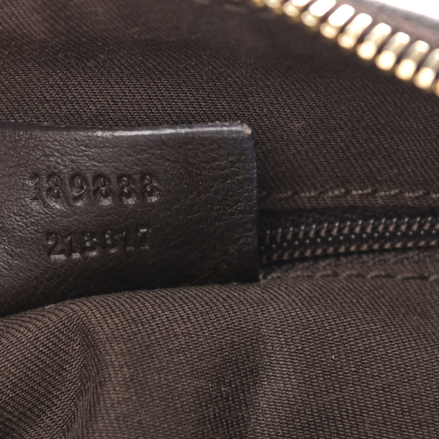 Gucci Monogram Large D Gold Hobo Dark Brown 7 of 11
