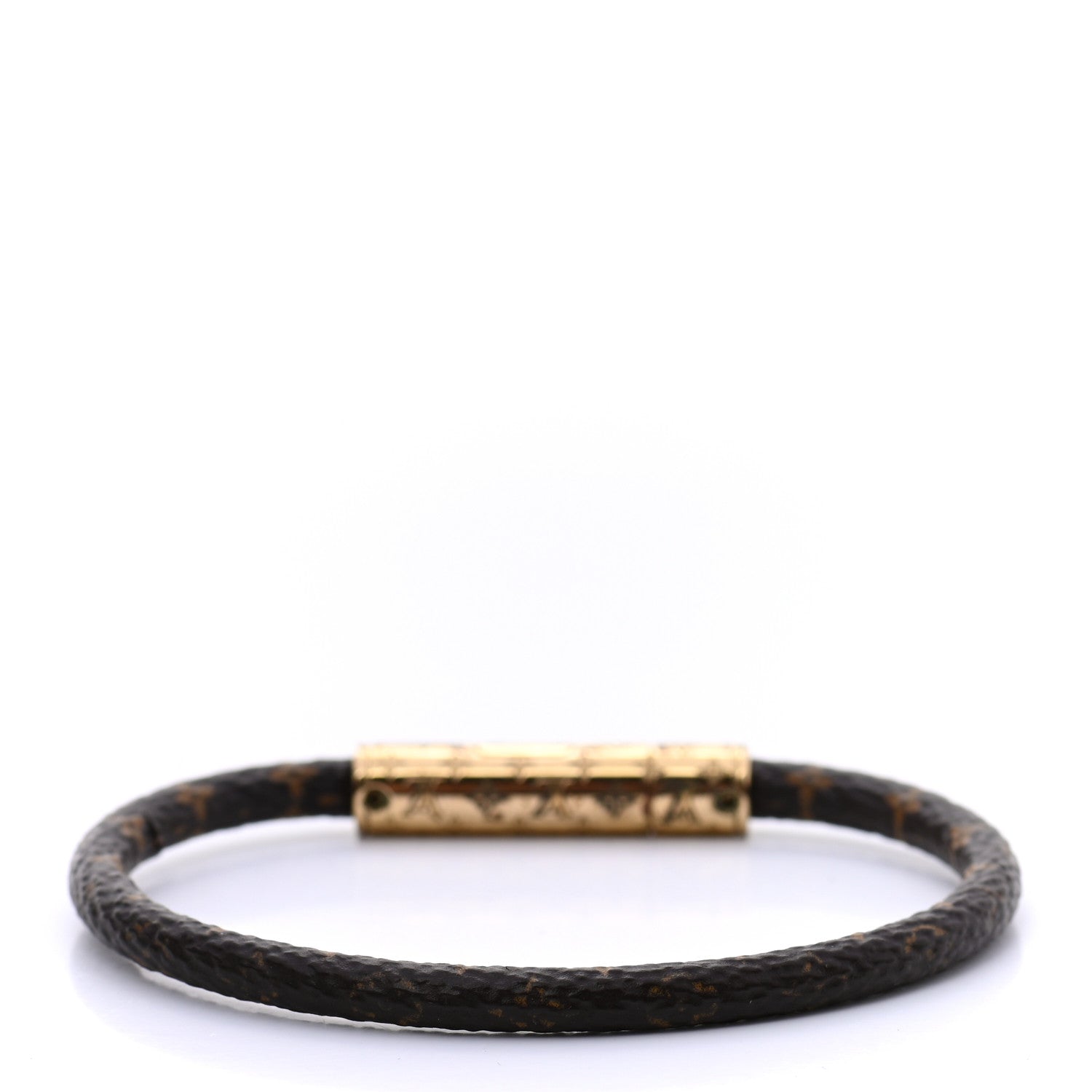Louis Vuitton Monogram LV Confidential Bracelet 17 3 of 4