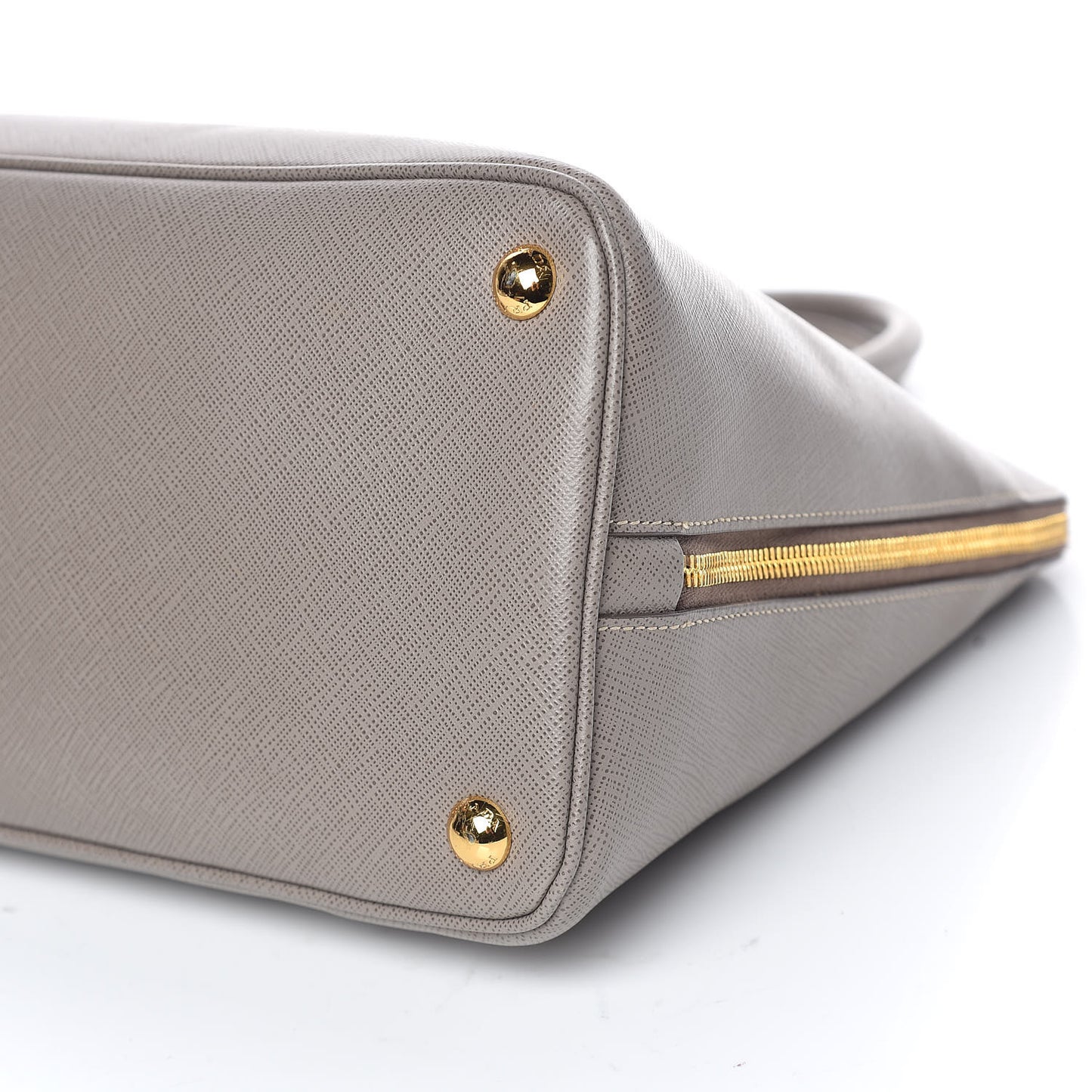 Saffiano Lux Large Promenade Tote Argilla