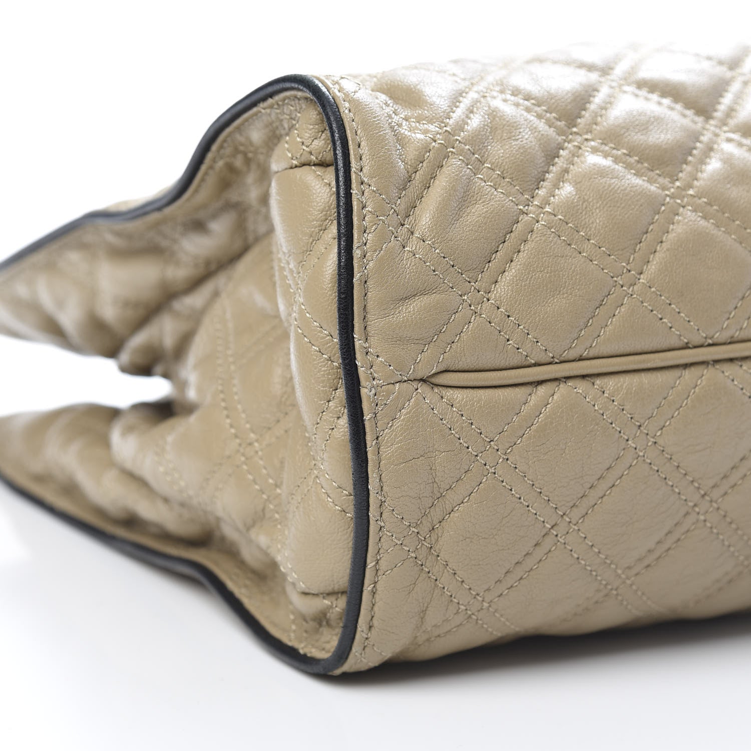 Marc Jacobs Calfskin Quilted Julie Tote Clay 8 of 9