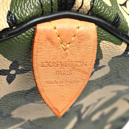 Louis Vuitton Monogramouflage Speedy 35 6 of 13