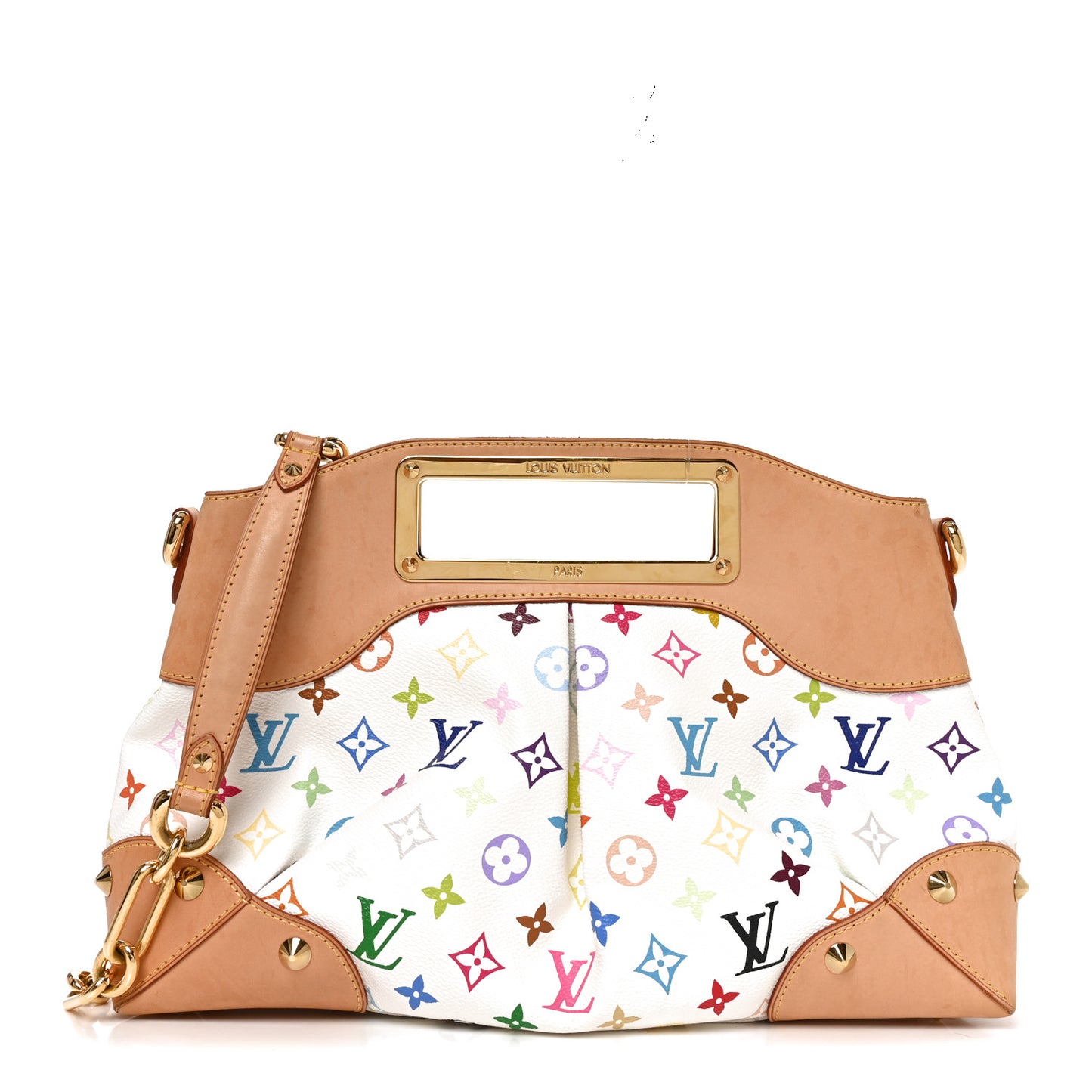 Monogram Multicolor Judy MM White