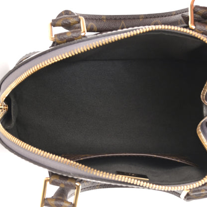 Louis Vuitton Vernis Monogram Alma BB Taupe Metallise 8 of 27