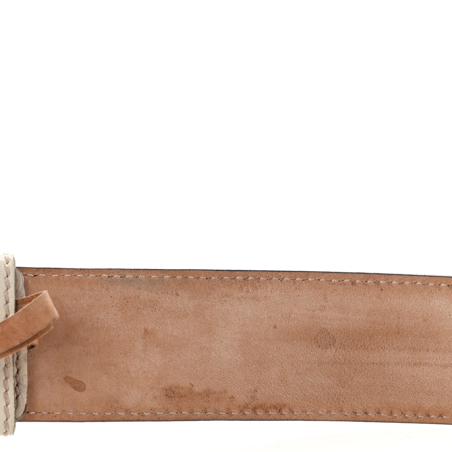 Guccissima Interlocking G 40mm Belt 80 32 Off White