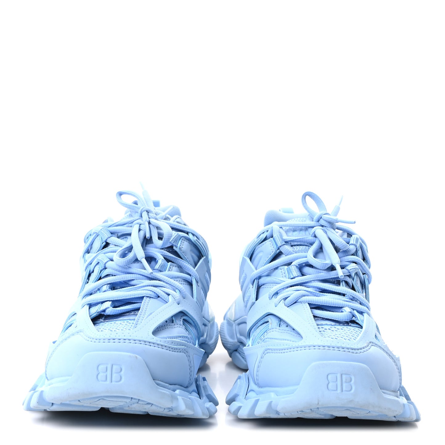 Mesh Nylon Womens Track Sneakers 37 Light Blue