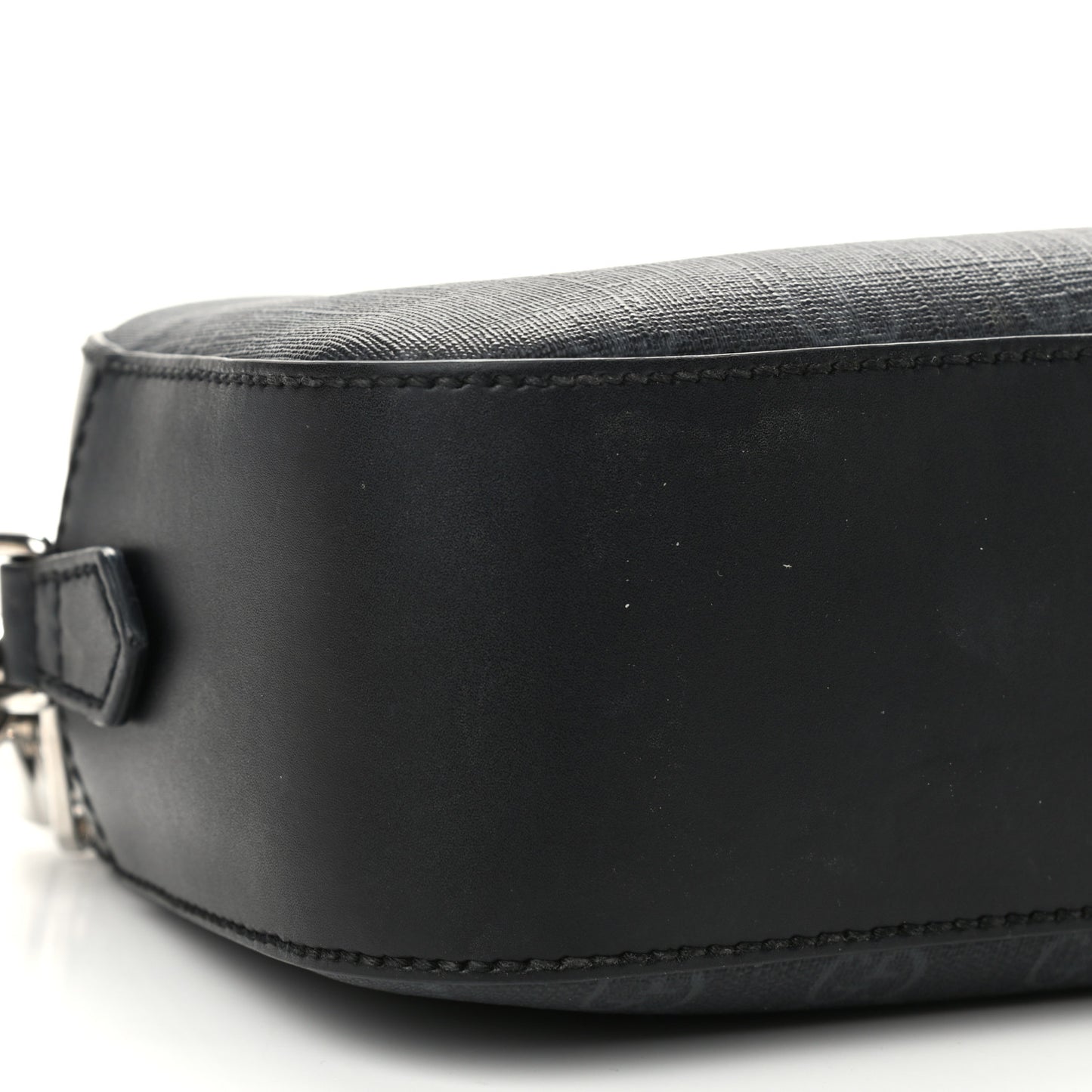 GG Supreme Monogram Web Shoulder Bag Black Grey