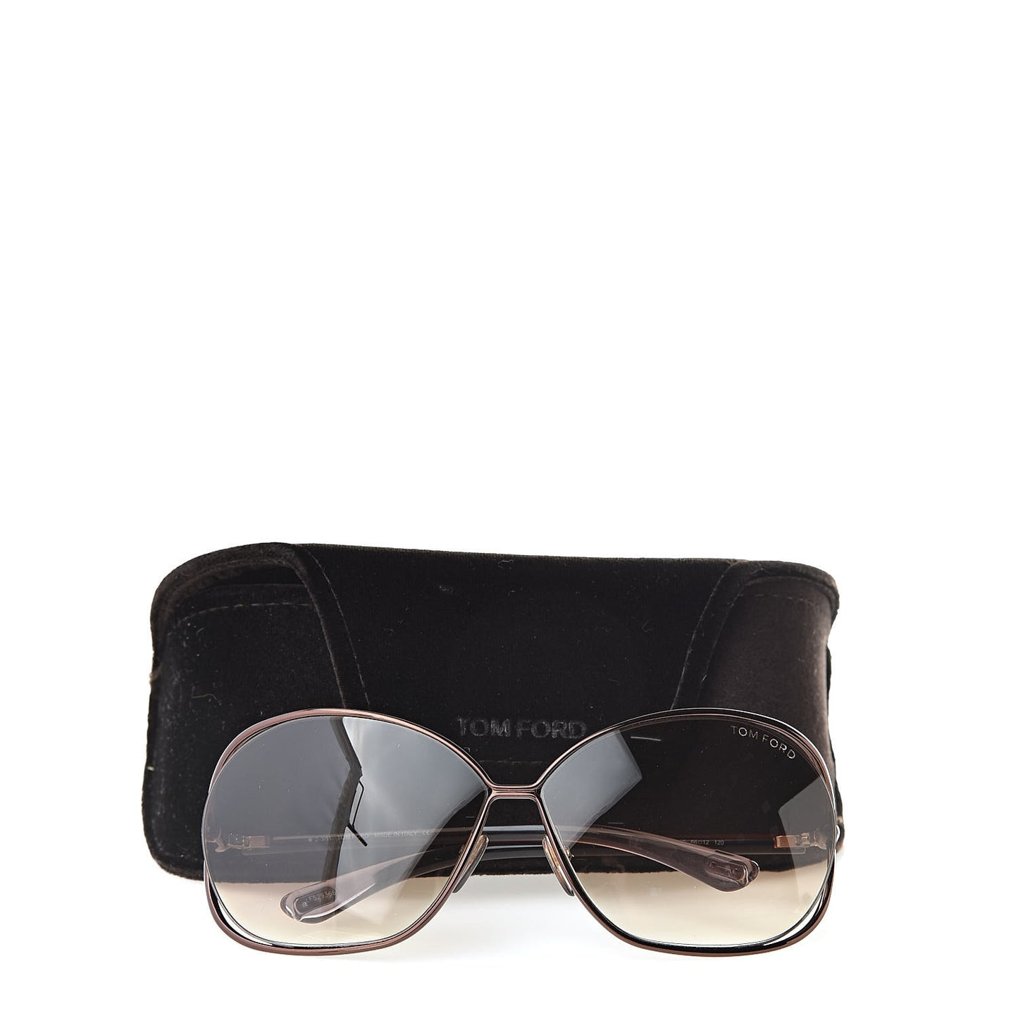 Carla Soft Square Sunglasses TF157 Dark Brown