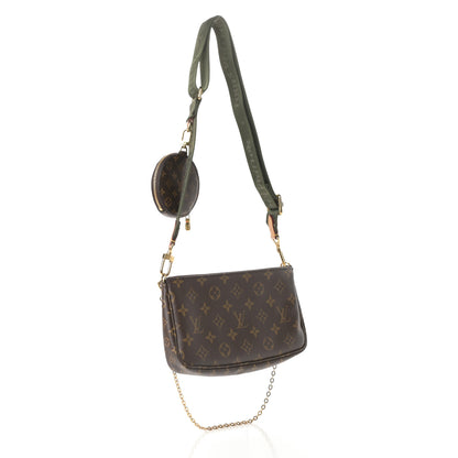 Louis Vuitton Monogram Multi Pochette Accessories Kaki 3 of 15