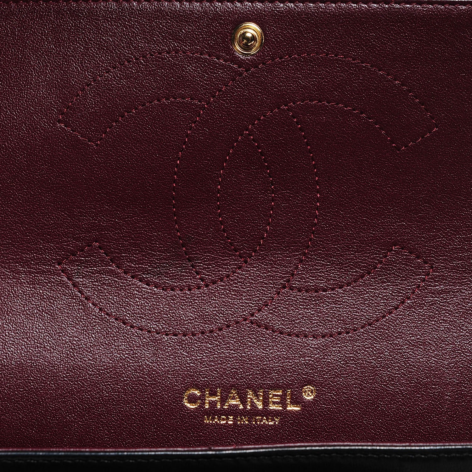 Chanel Lambskin Quilted Jumbo Double Flap Black 7 of 8