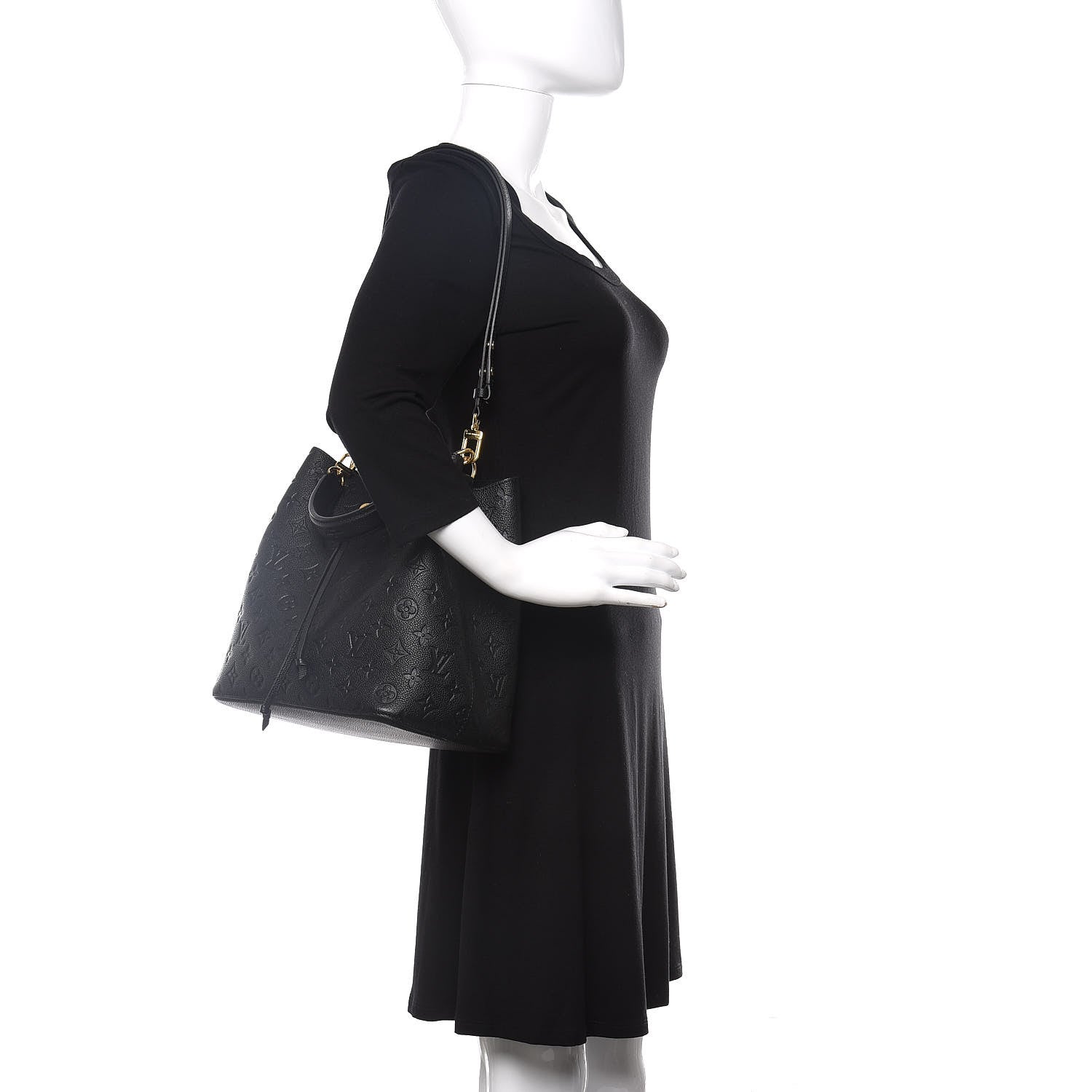 Louis Vuitton Empreinte Neonoe MM Black 2 of 9