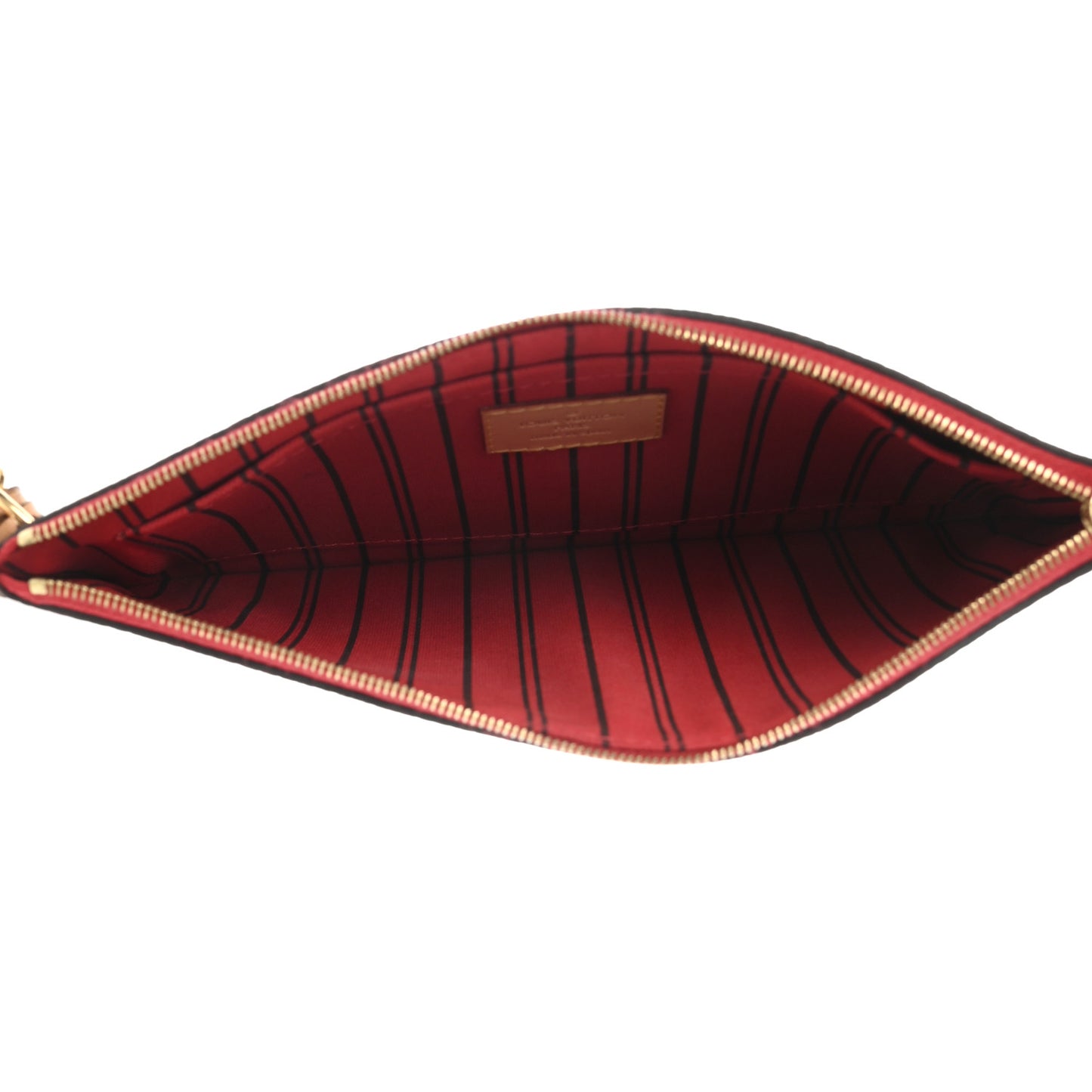 Monogram Neverfull MM GM Pochette Cherry