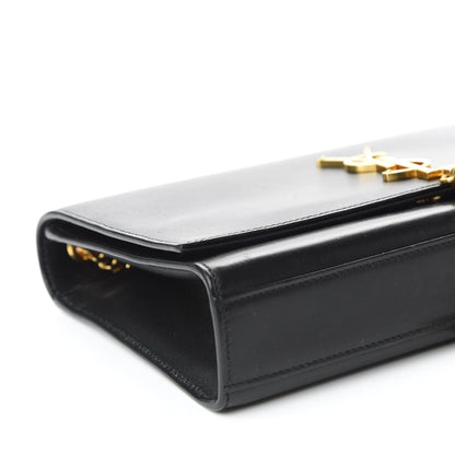 Saint Laurent Smooth Calfskin Medium Classic Monogram Kate Tassel Satchel Black 5 of 10