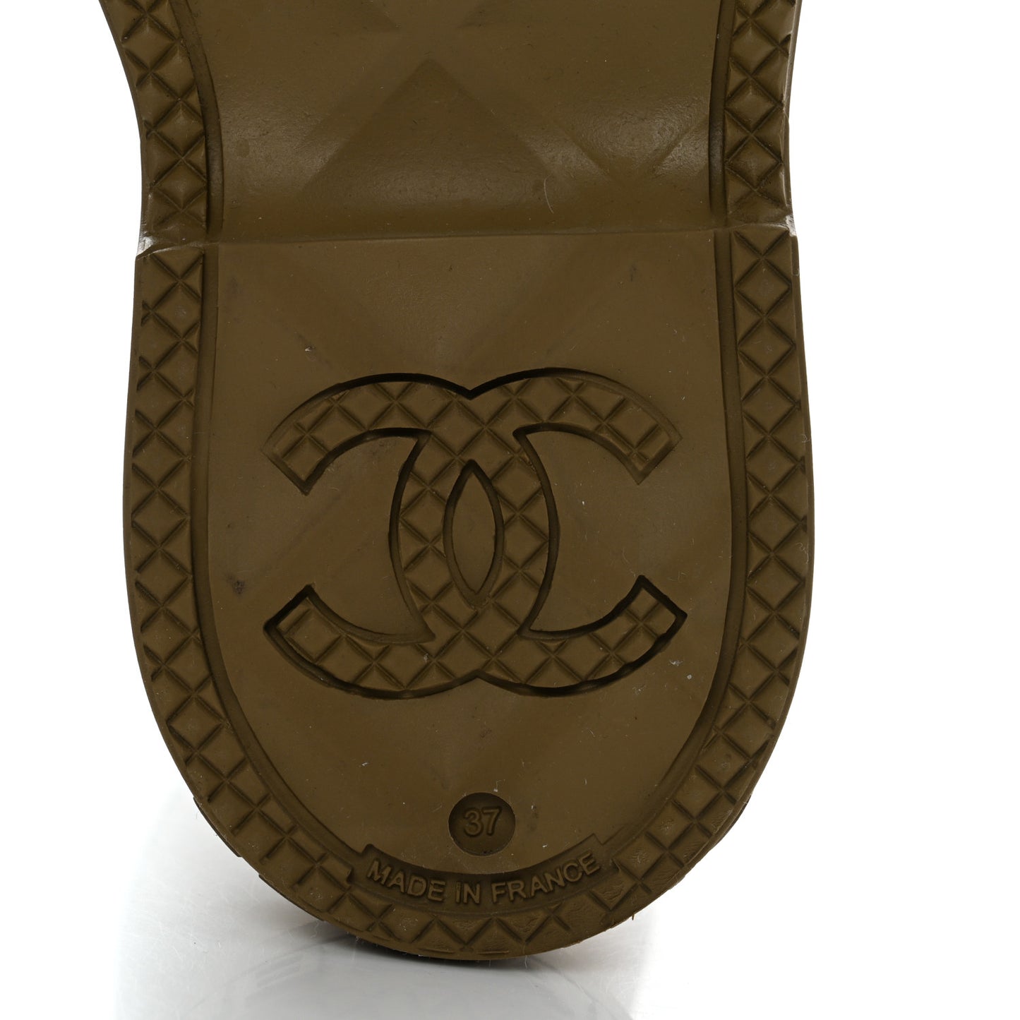 Caoutchouk CC High Boots 37 Dark Beige