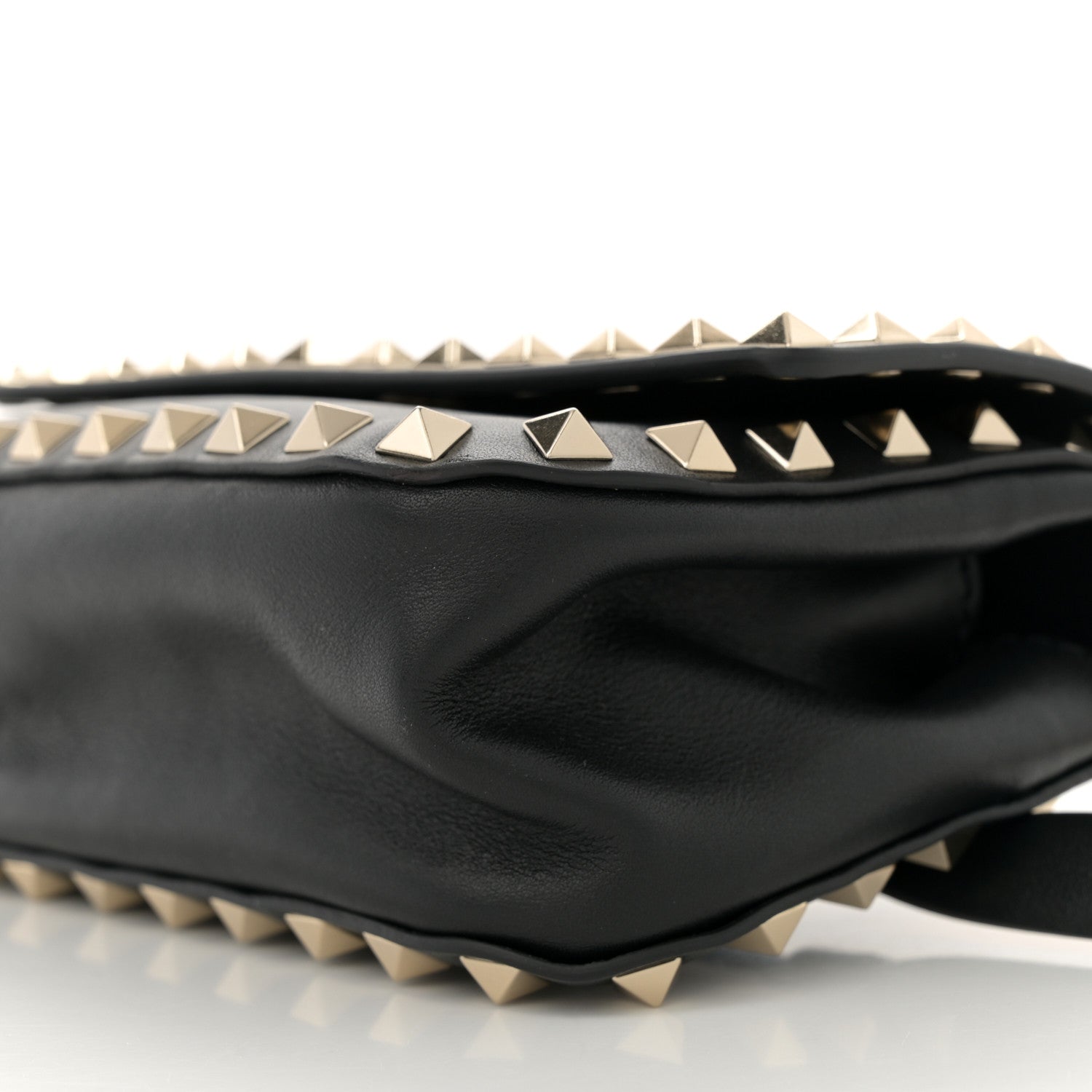 Valentino Garavani Vitello Rockstud Belt Bag Black 10 of 11