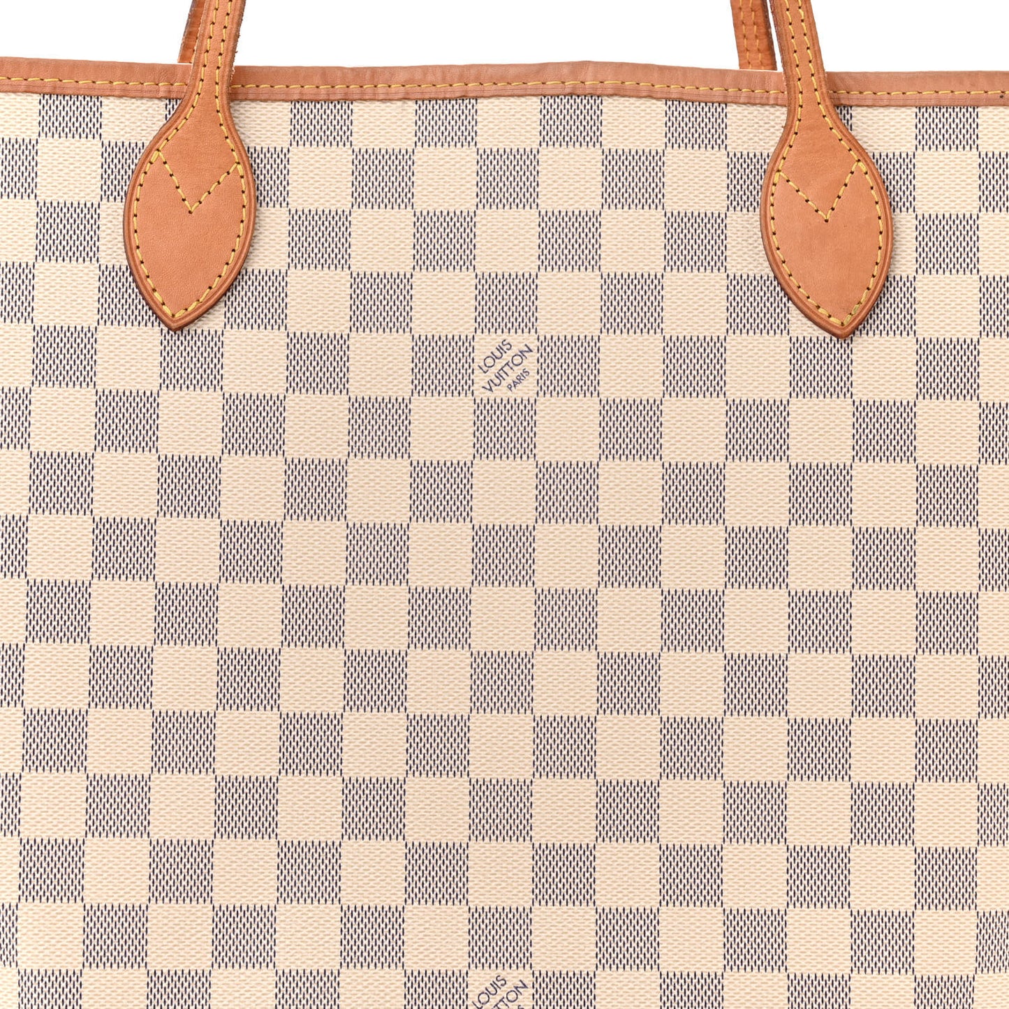 Damier Azur Neo Neverfull MM Rose Ballerine