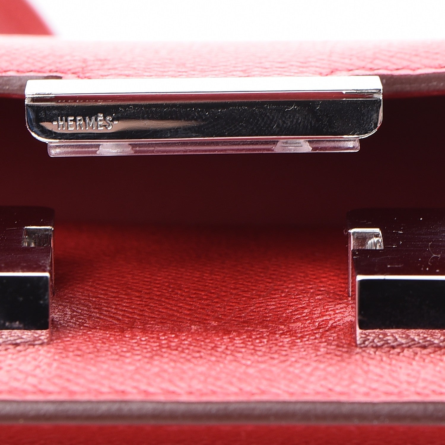 Hermes Epsom Constance Elan 25 Rouge Casaque 9 of 17