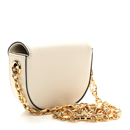 Gucci Azalea Calfskin Crystal GG Monogram Mini Horsebit 1955 Waist Bag Mystic White 3 of 9