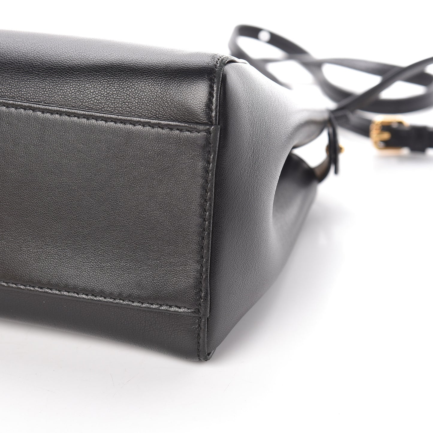 Nappa Mini Peekaboo Iconic Satchel Black