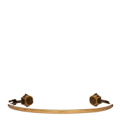 Christian Dior Metal Crystal Dio(r)evolution Bracelet Cuff Gold 3 of 4