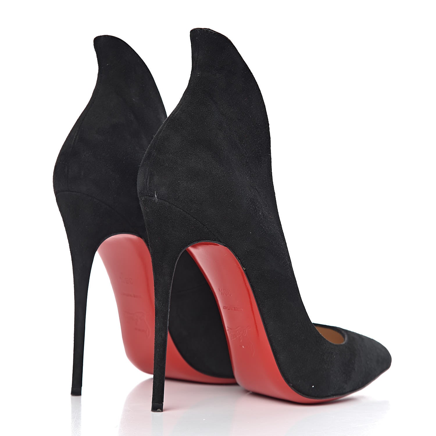 Christian Louboutin Veau Velours Mea Culpa Pumps 39.5 Black 4 of 8