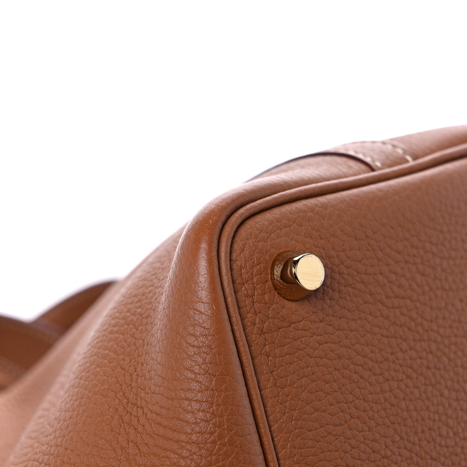 Hermes Taurillon Clemence Picotin Lock 18 PM Gold 9 of 10