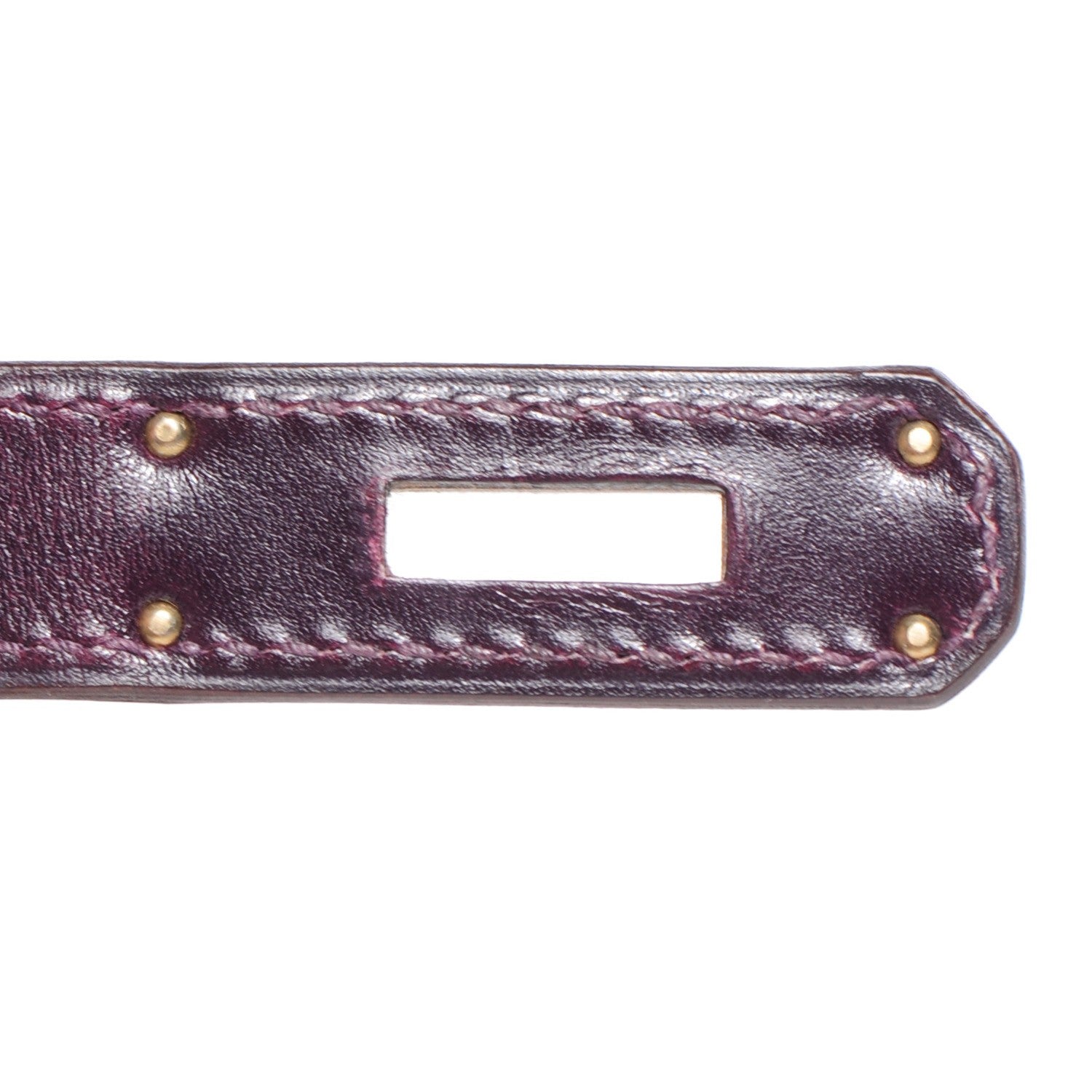 Hermes Box Bi-Color Birkin 30 Raisin Cyclamen 9 of 26