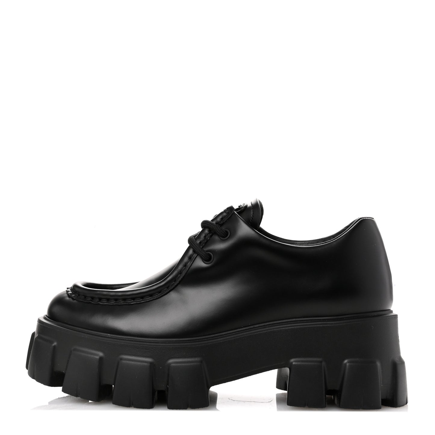 Spazzolato Rois Monolith 55mm Derby Loafers 37.5 Black