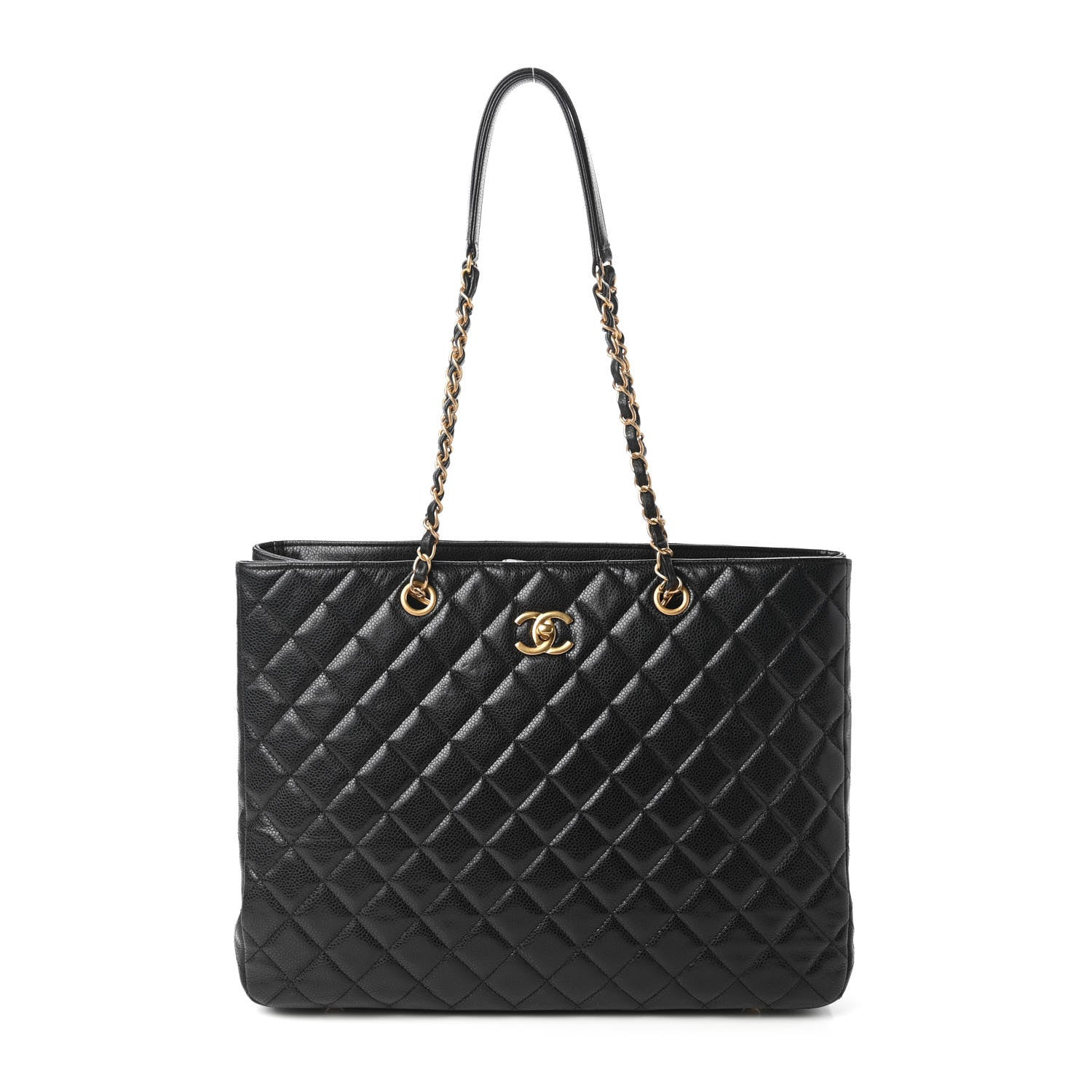 Chanel Caviar Quilted Large Shopping Tote Black 1 of 11