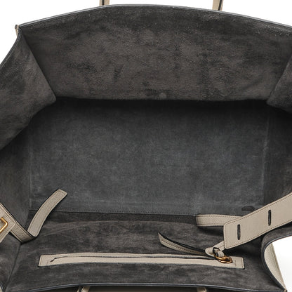 Celine Baby Grained Calfskin Medium Phantom Luggage Grey 5 of 8