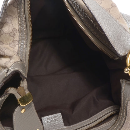 Gucci Monogram Medium Jockey Hobo 6 of 10