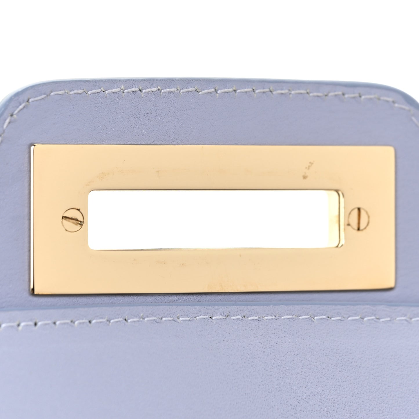 Calfskin Motherwell Clutch Lilac