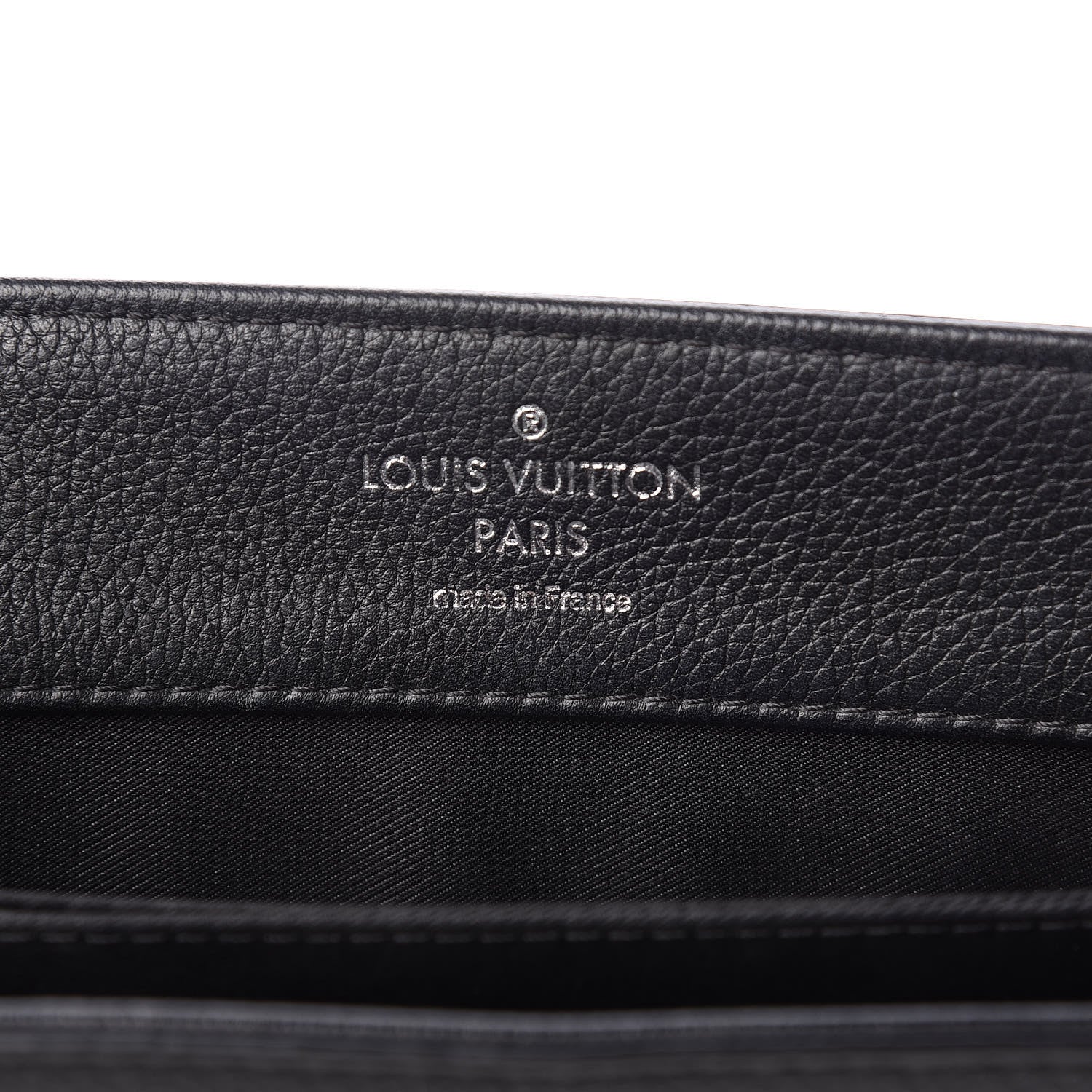 Louis Vuitton Soft Calfskin Lockme II Top Handle Vanille Black 6 of 14