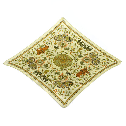Hermes Silk Carre Kantha Scarf 90 1 of 5