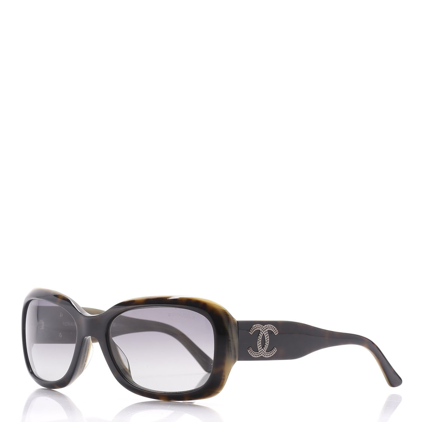 Studded CC Sunglasses 5102 Tortoise